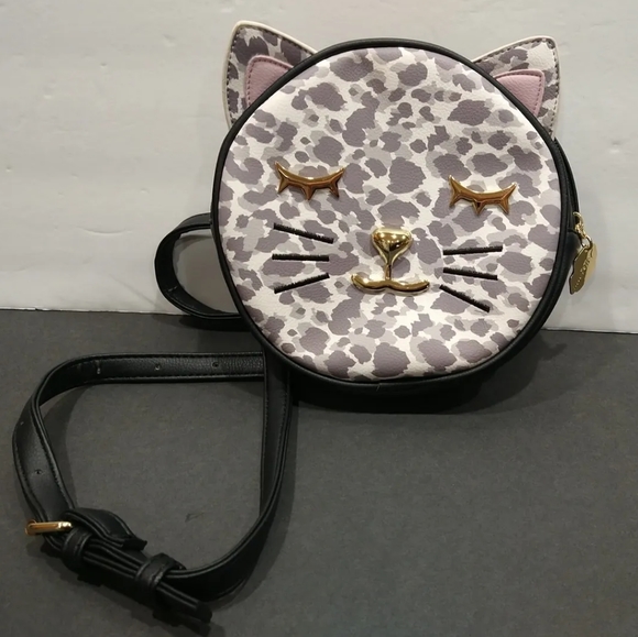 ๐บLUV BETSEY Leopard Kitty ๐บ 2 in 1 Bag (LBKHOLE) in Gray - Picture 3 of 11